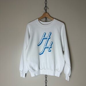 Vintage Hospital Hooligans Crewneck Large